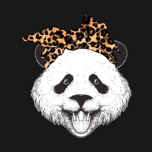 Whisker Wonderland Trendy Tee Showcasing the Adorableness of Pandas T-Shirt