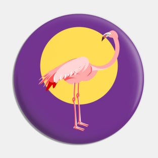 Pink Flamingo Pin