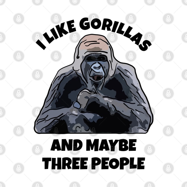 I Like Gorillas by ardp13