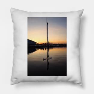 Glasgow River Clyde Waverley Paddle steamer Pillow