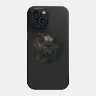 black cat Phone Case