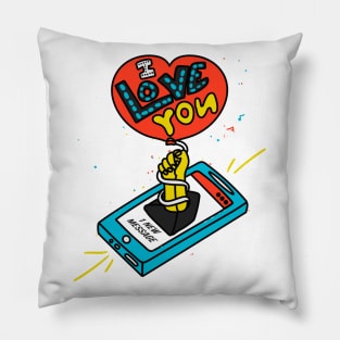 Mother Day Gift - I Love You Mom Pillow