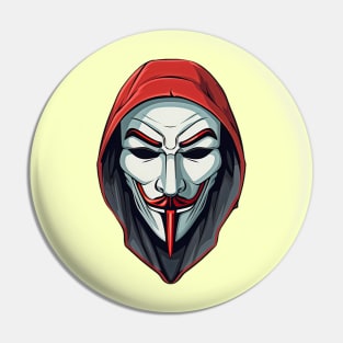 Remember Remember The 5th Of November, Guy Fawkes Night, Anonymous Pin