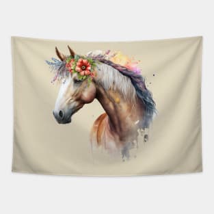 Boho Horse Love Tapestry