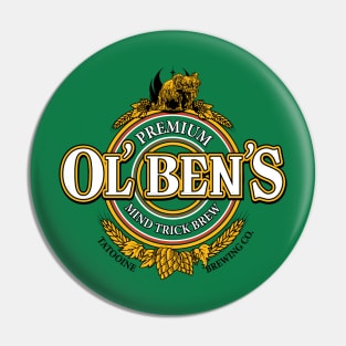 Ol' Ben's Mind Trick Brew Pin