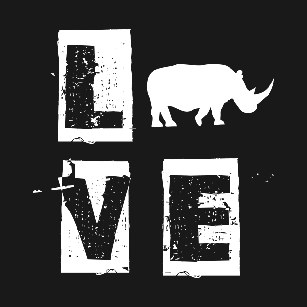 Rhino Love by Imutobi
