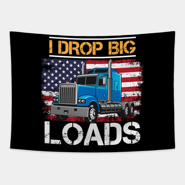 I Drop Big Loads Tapestry by medrik