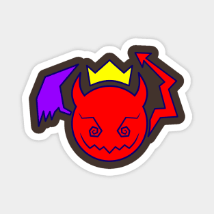 Royally Wicked Emoji 3 (No Words) Magnet