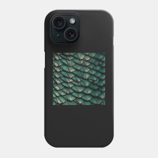 Green Dragon Scales Phone Case