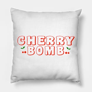 Cherry Bomb Pillow