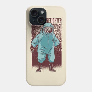 Firefighter Hazmat Suit Phone Case