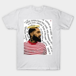 Nipsey Hussle Mens XL Tribute Jersey NWT