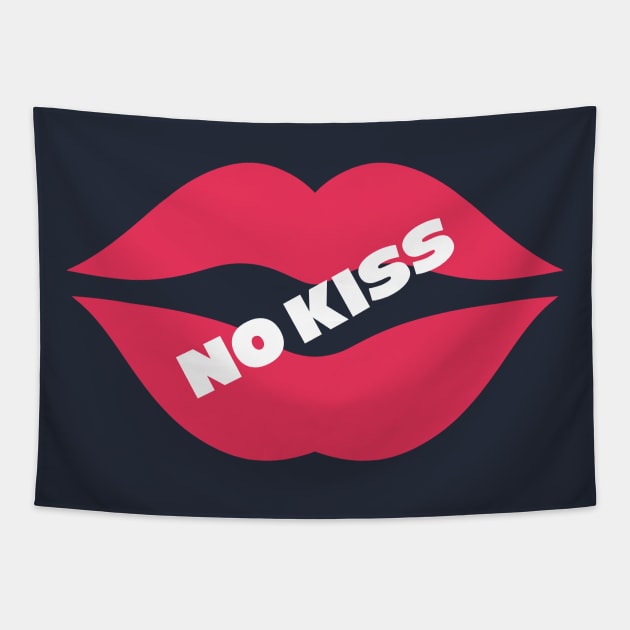 No kiss Tapestry by artdise