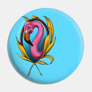 PinkeeFlamingo Pin