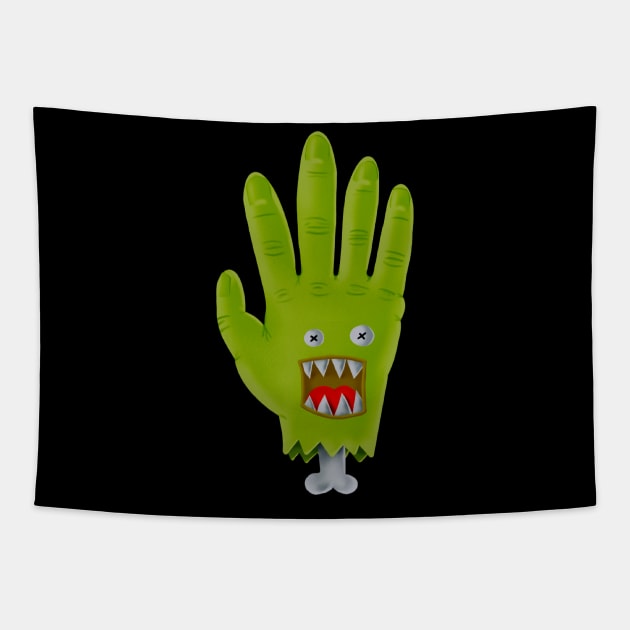 Zombie Hand Kawaii Cute Style Tapestry by W.Pyzel