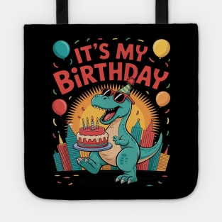T-rex Birthday Party Japan Monster Dinosaur It's My Birthday Tote