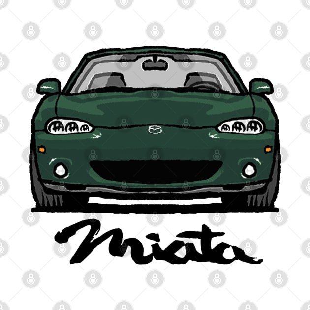 MX5 Miata NB2 Emerald Green by Woreth