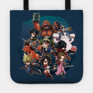 Final Fantasy 7 Chibis Fanart Tote