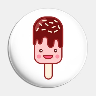 Chunky Ice Cream Emoji Pin