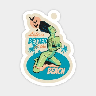 Life is Better at the Beach Magnet