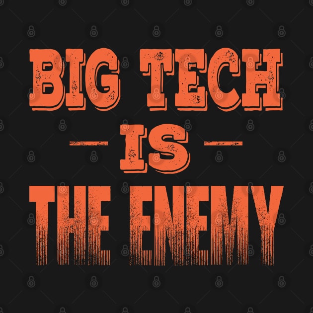 Big Tech Is The Enemy Of The People by Beautiful Butterflies by Anastasia