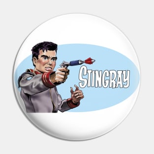 Troy Tempest from 'Stingray' Pin