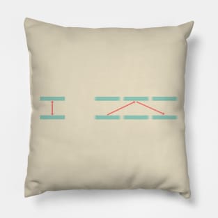 Relativity Simplified Pillow