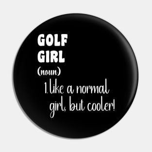 Golfing Pin