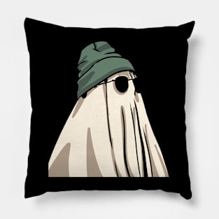 Cute Ghost Design Aesthetic Pillow