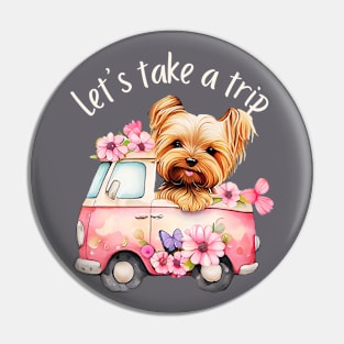 Let's Take A Trip Pin