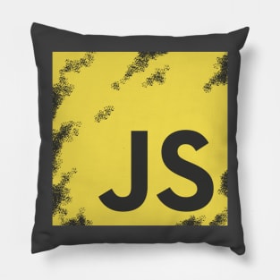 Distressed JavaScript Pillow