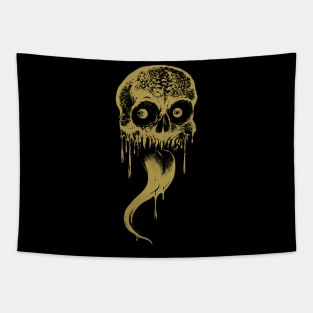 Licking Skull Tapestry