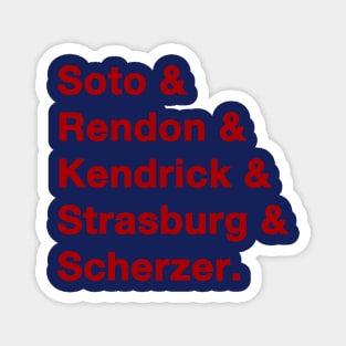 2019 Washington Nationals Magnet