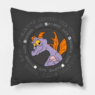 Figment Around the World Pillow