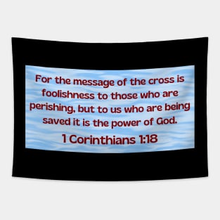 Bible Verse 1 Corinthians 1:18 | Christian Tapestry