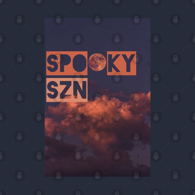 Spooky Szn | Halloween | Full Moon | Spooky Season by textpodlaw