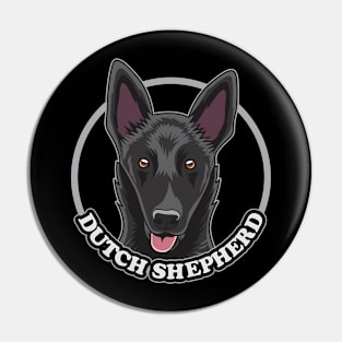 Dutch Shepherd Lover Pin