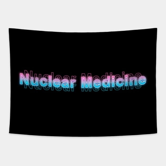 Nuclear Medicine Tapestry by Sanzida Design