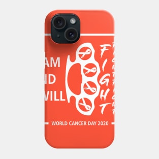 world cancer day Phone Case