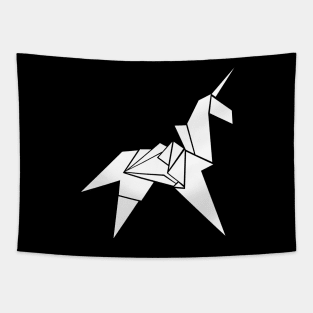 Origami Unicorn Tapestry