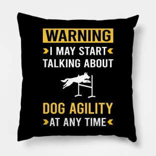 Warning Dog Agility Training Pillow