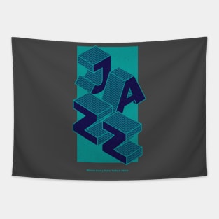 Jazz Every Note Tells A Story Tapestry