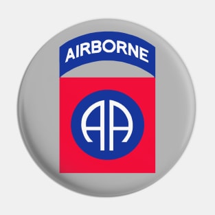 82nd Airborne Full Color Pin