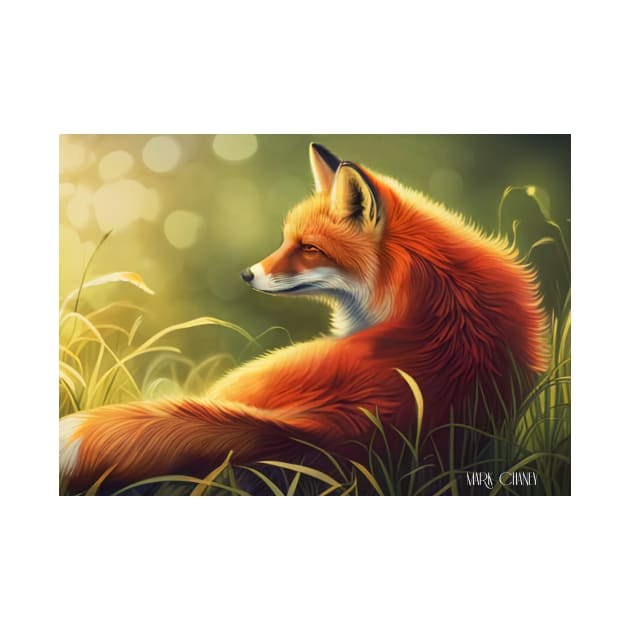 Relaxing Fox by mark-chaney