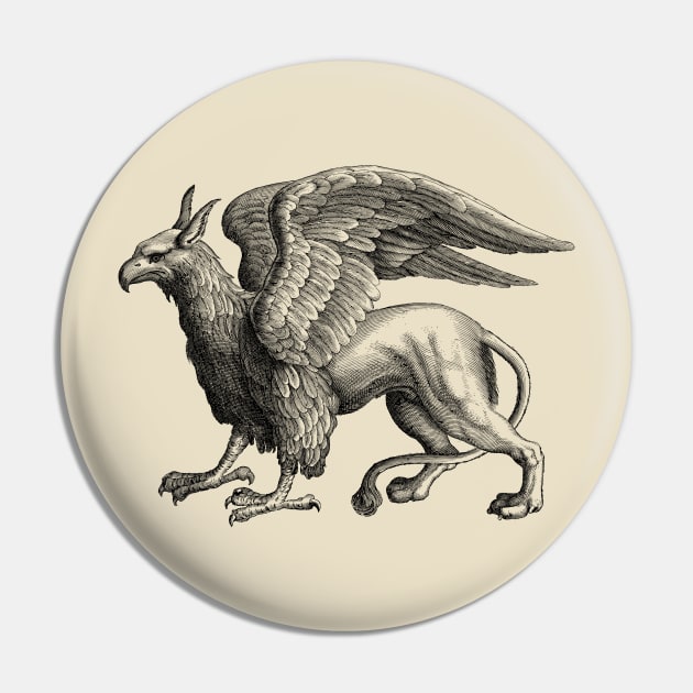 Gryphon Pin by Pictonom