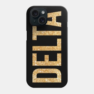 Gold Delta Phone Case