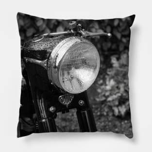 From a bygone age (B&W Version) Pillow