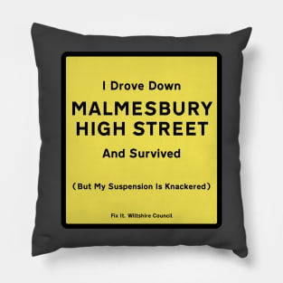 Malmesbury High Street Pillow