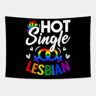 Gay Lesbian Pride  Hot Single Lesbian  for Singles Tapestry