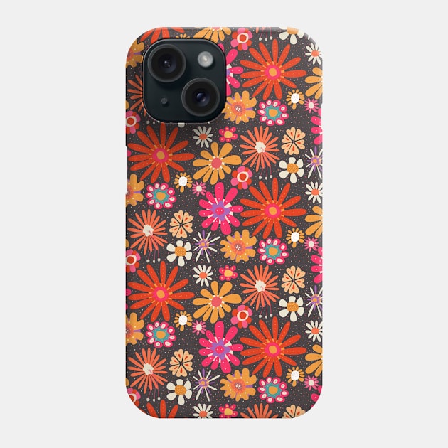 Floral pattern - beautiful floral design - floral illustration Phone Case by Boogosh